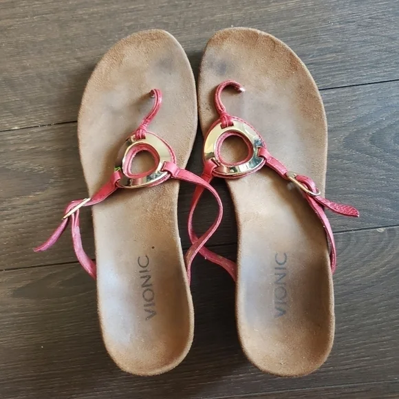 Vionic Wedge Sandals - Picture 2 of 11